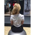 Miniatyrbilde 1 av 3: SWEDISH POSTURE T-shirt Dame Posture Reminder Hvit  L