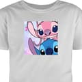 Miniatyrbillede 1 af 9: T-shirt til Børn | Klassisk Børne T-shirt Stitch & Angel