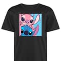 Miniatyrbild 1 av 2: Sport-T-shirt för Vuxen | Bekväm Tränings-T-shirt Stitch & Ang