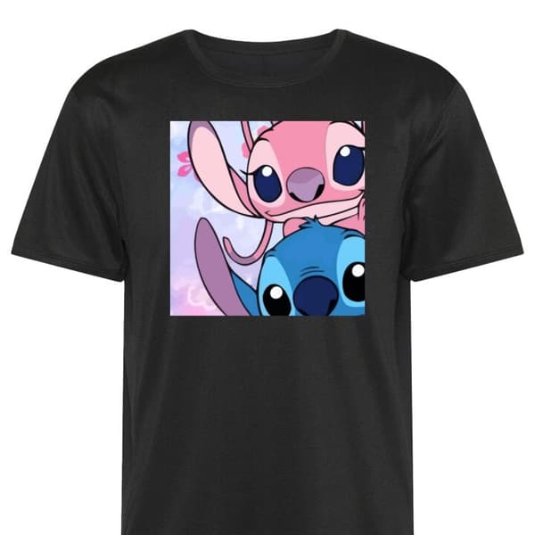 Sport-T-shirt för Vuxen | Bekväm Tränings-T-shirt Stitch & Ang