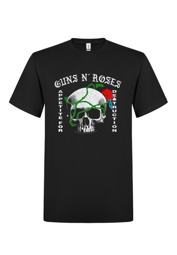 Guns N´ Roses Skull Revision T-Shirt