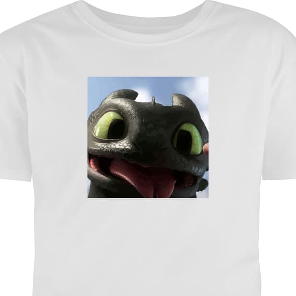 Voksen T-shirt | Behagelig T-shirt til Voksne Hvordan træner du din drage