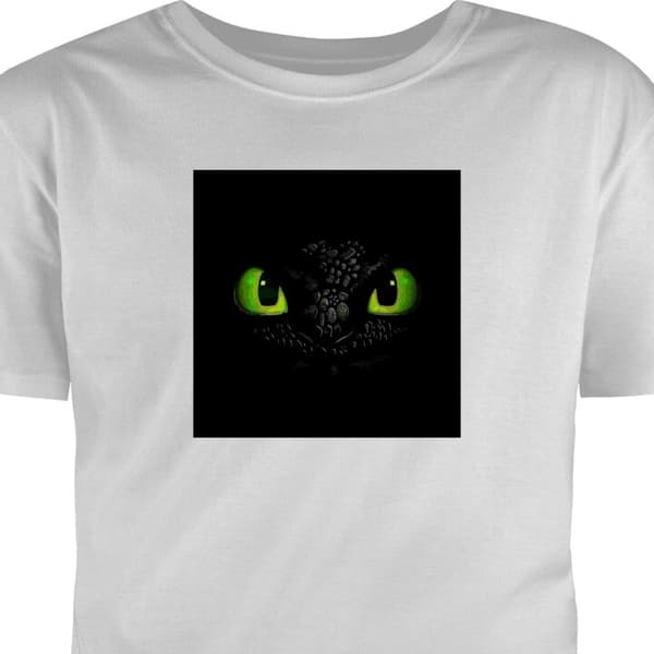Vuxen-T-shirt | Bekväm T-shirt för Vuxna Draktränaren How to Train Your Dragon