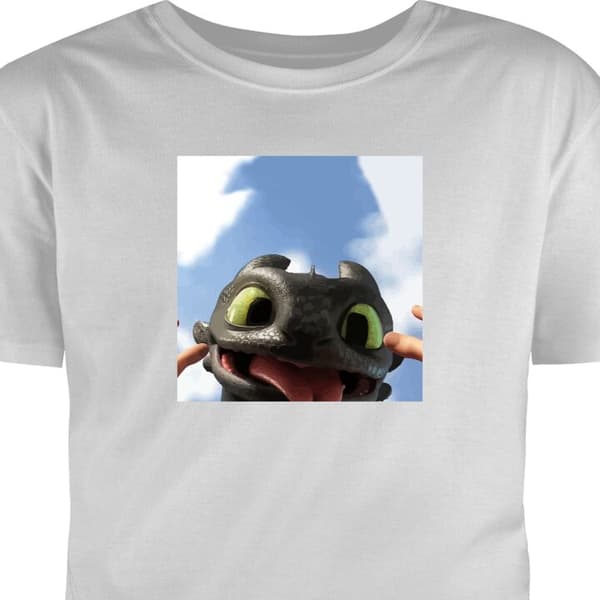 Voksen T-shirt | Behagelig T-shirt til Voksne Drage træner