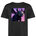 Miniatyrbild 2 av 2: Sport-T-shirt för Vuxen | Bekväm Tränings-T-shirt How to Train Your Dragon (Draktränaren)