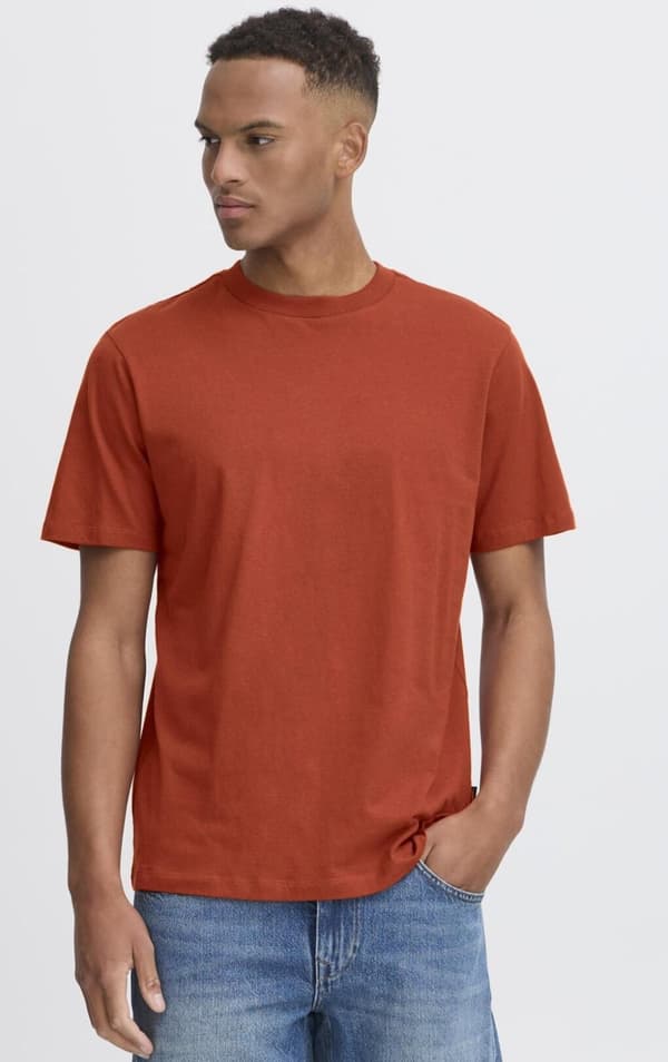 Blend - T-shirt 20718460 Enfärgad Rost XL