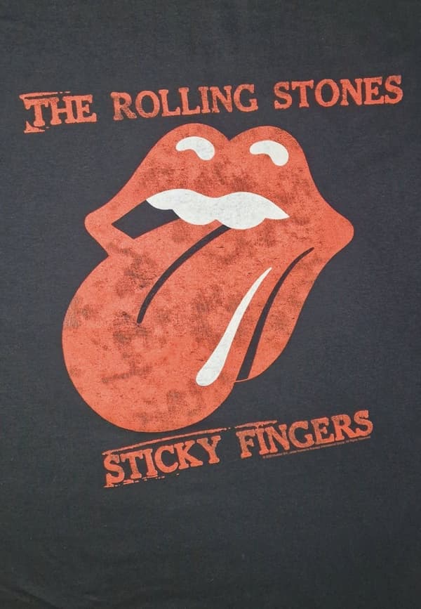 Rolling Stones Sticky fingers Tongue  T-Paita