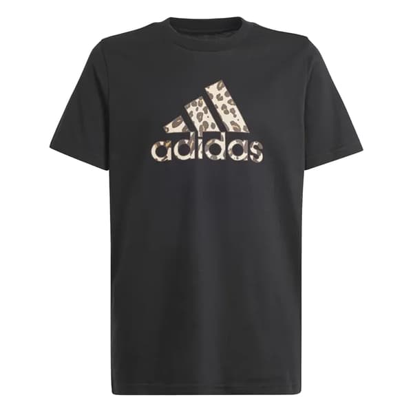 Adidas Girls Animal Print T-Shirt