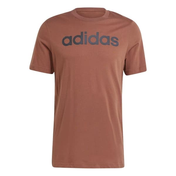 Adidas Mens Essentials Linear Embroidered Logo T-Shirt CDON