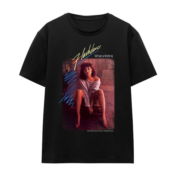 Flashdance Unisex Adult Title T-Shirt