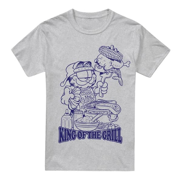 Garfield Mens King Of The Grill T-Shirt