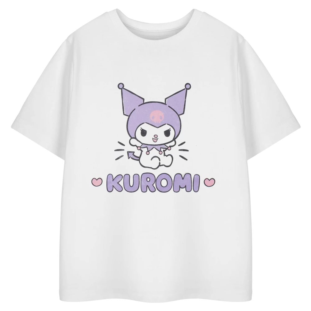 Hello Kitty Girls Kuromi Heart T-Shirt