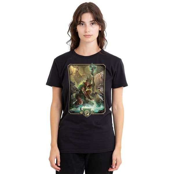 Dungeons & Dragons Womens/Ladies 2024 Druid Key Art T-Shirt