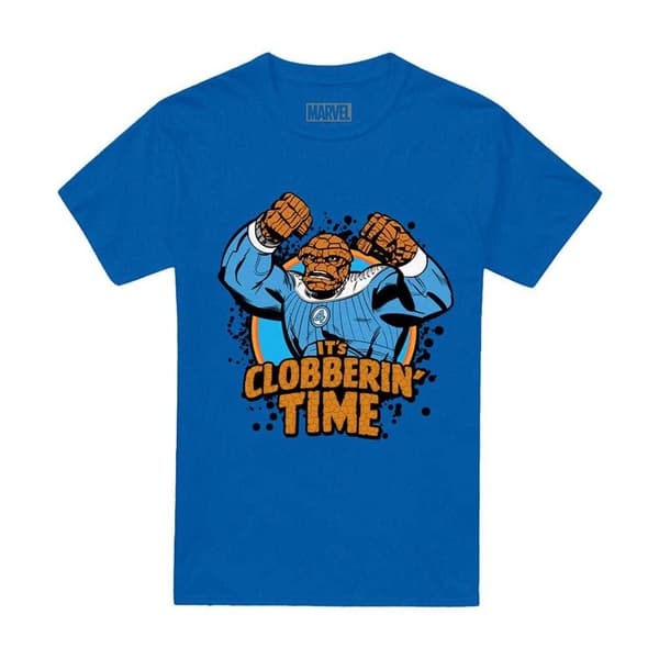 Fantastic Four Unisex Adult Clobberin´ Time Thing T-Shirt