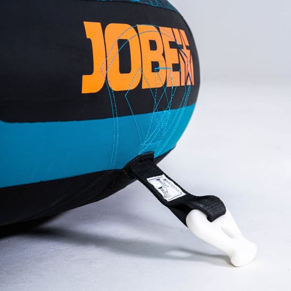 Åksoffa JOBE Proton 2P, 2 personer, 170 x 180 x 75 cm, blå/orange