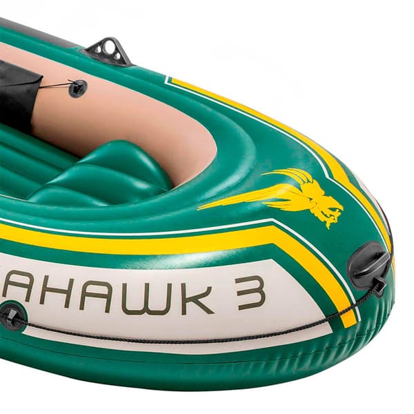 Intex Puhallettava Vene Seahawk 3 Vihreä