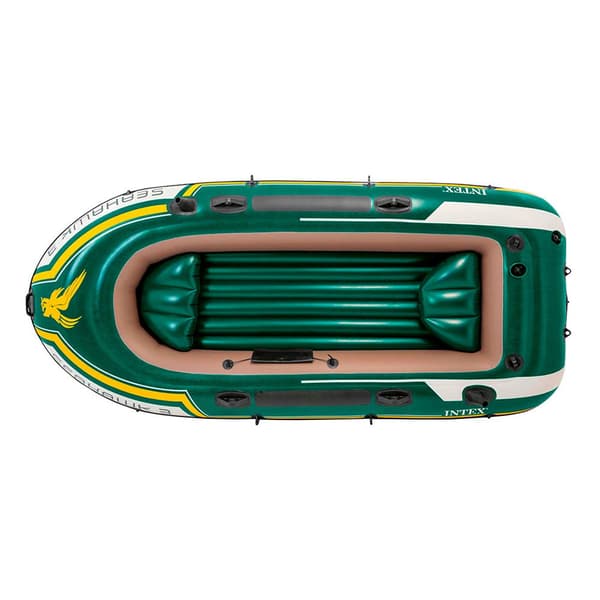 Intex Puhallettava Vene Seahawk 3 Vihreä