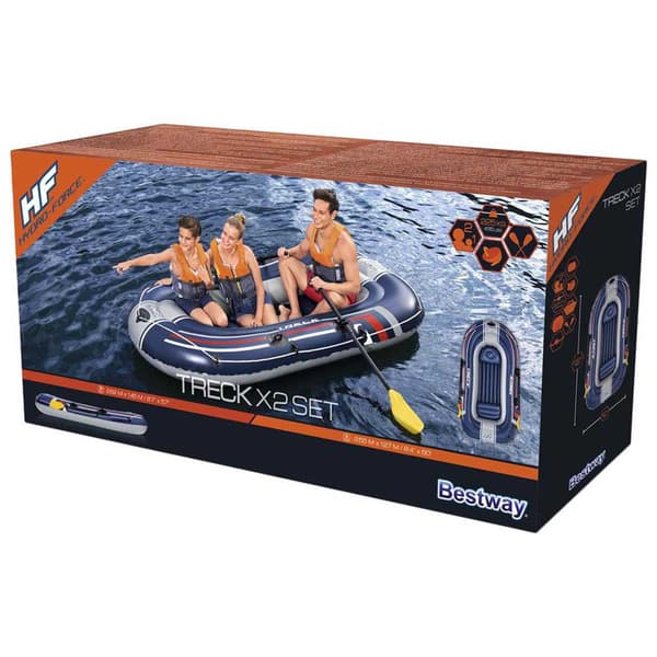 Bestway Puhallettava Vene Hydro-force Treck X2 Set Sininen 2 Places