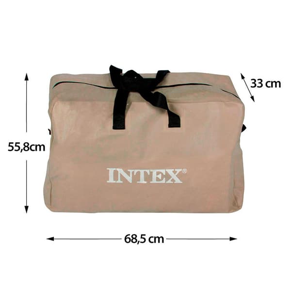Intex Gummibåd Excursion 4 Grå 4 Places