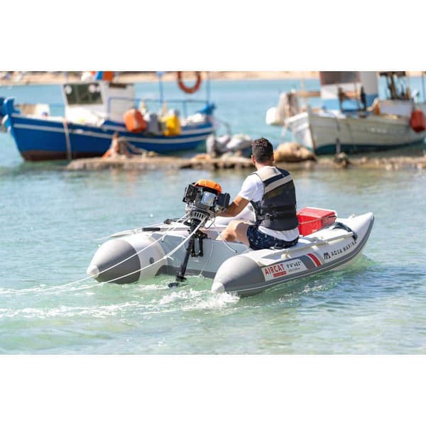 Aqua Marina Uppblåsbar Katamaranbåt Aircat 9´4´´ Grå 4 Places