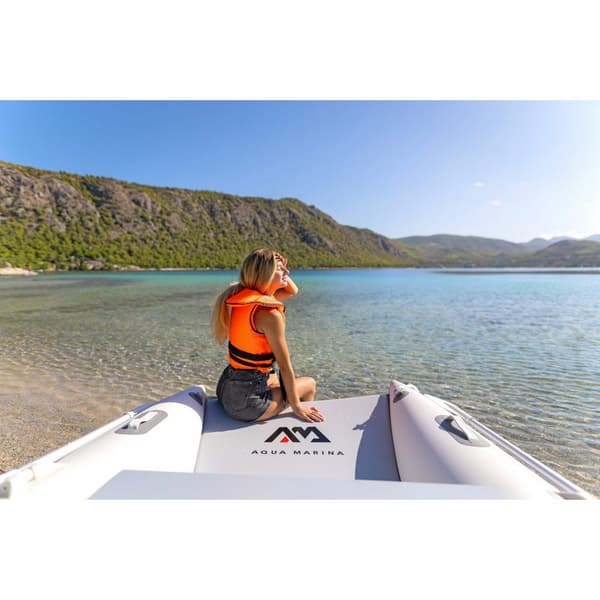 Aqua Marina Uppblåsbar Katamaranbåt Aircat 9´4´´ Grå 4 Places