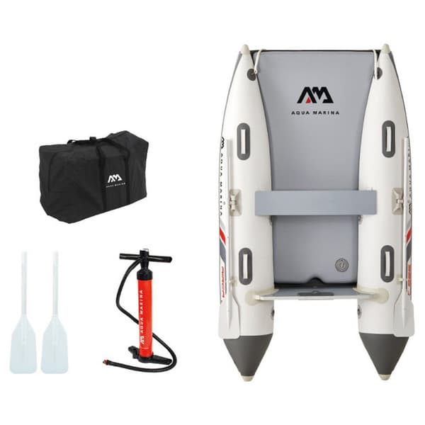 Aqua Marina Uppblåsbar Katamaranbåt Aircat 9´4´´ Grå 4 Places