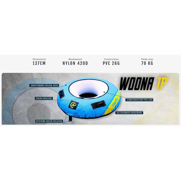 Coasto Woona 54´´ Donut Slæbe  1 place