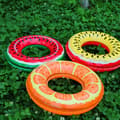 Miniatyrbild 4 av 5: vattentät badring i form av en vattenmelon för poolen, hållbar badring för sommaren
