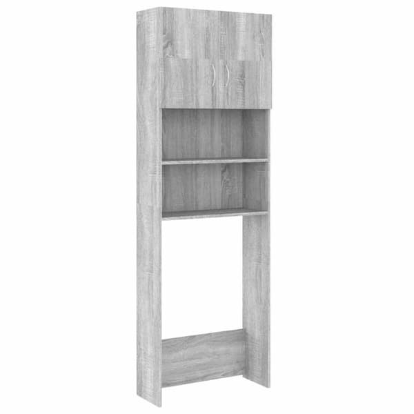 vidaXL Pesukonekaappi harmaa Sonoma 64x25,5x190 cm