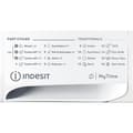Miniatyrbillede 5 af 11: INDESIT | Washing machine | MTWE 71252 WK EE | Energy efficiency class E | Front loading | Washing capacity 7 kg | 1200 RPM | Depth 54 cm | Width 59.5