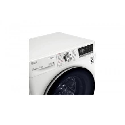 LG Washing Machine With Dryer F2DV5S7S1E, Energy Class D, 1200 RPM, 7 kg