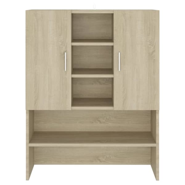 vidaXL badeværelsesskab 70,5x25,5x90 cm sonoma-eg -  Tilbehør til vaskemaskiner & tørretumblere