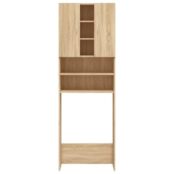 vidaXL Pesukonekaappi Sonoma-tammi 64x25,5x190 cm -  Pesukone- & kuivausrumputarvikkeet