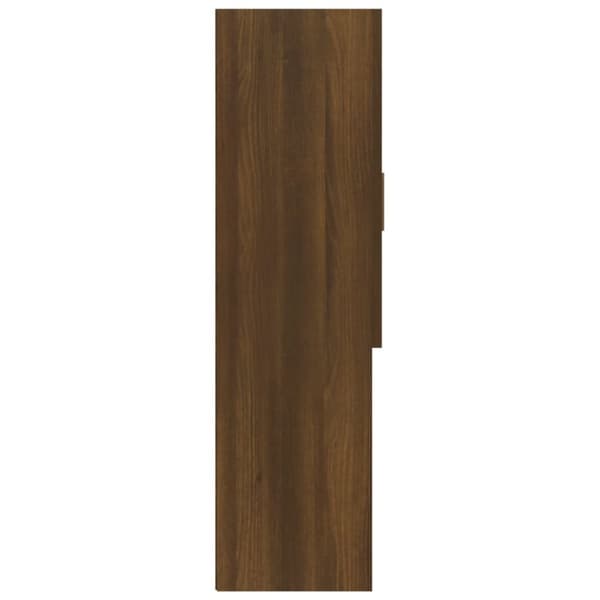 vidaXL Pesukonekaappi ruskea tammi 70,5x25,5x90 cm -  Pesukone- & kuivausrumputarvikkeet