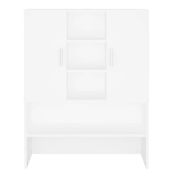 vidaXL badeværelsesskab 70,5x25,5x90 cm hvid -  Tilbehør til vaskemaskiner & tørretumblere