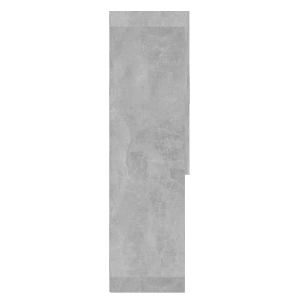 vidaXL Pesukonekaappi betoninharmaa 70,5x25,5x90 cm - Pesukone- & kuivausrumputarvikkeet