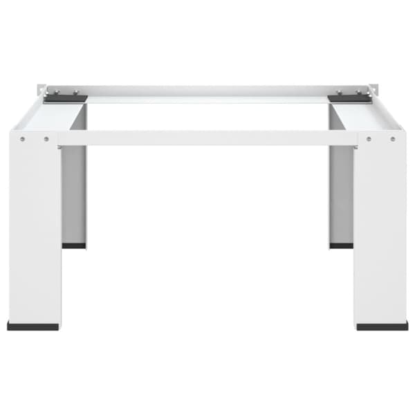 The Living Store Förhöjningssockel för tvättmaskin vit -  Tvättmaskin & torktumlare