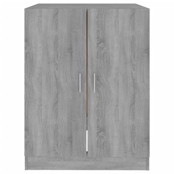 Tilbehør til vaskemaskiner & tørretumblere - Living vaskemaskineskab 71x71,5x91,5 cm grå sonoma-eg