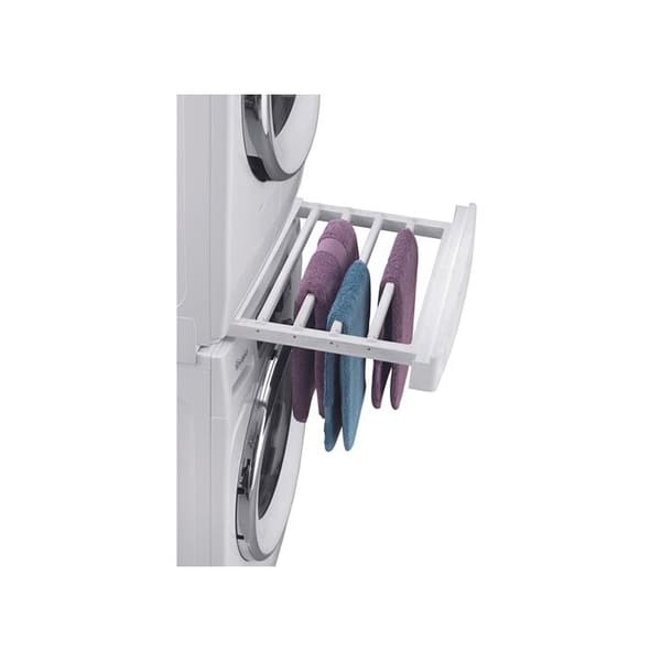 WPRO 2-i-1 Universal tvättmaskin/torktumlare Stacking Kit med booster torktumlare