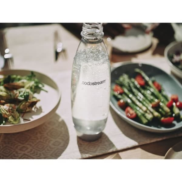 Flaska SODASTREAM - FUSE Metall - Kapacitet 1L - Diskmaskinsvänlig