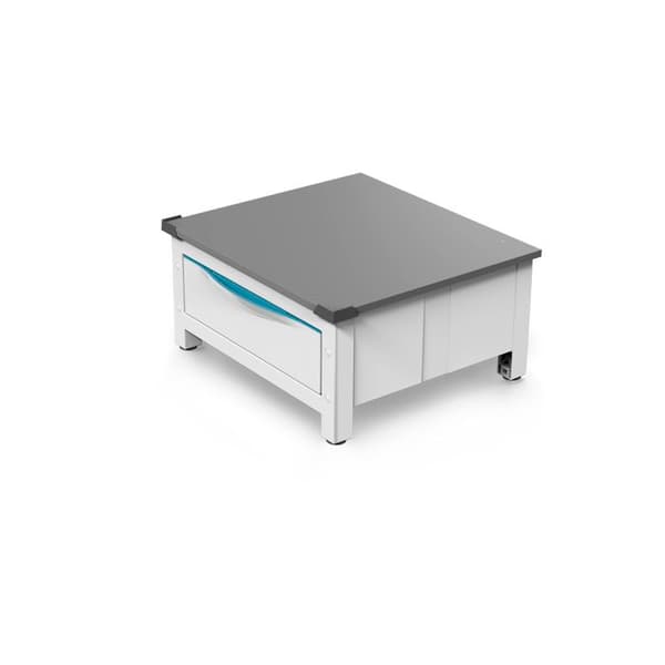 Meliconi - BASE SPACE EXTRA universell booster för hushållsapparater - H30cm - 28L skjutlåda - Justerbar höjd