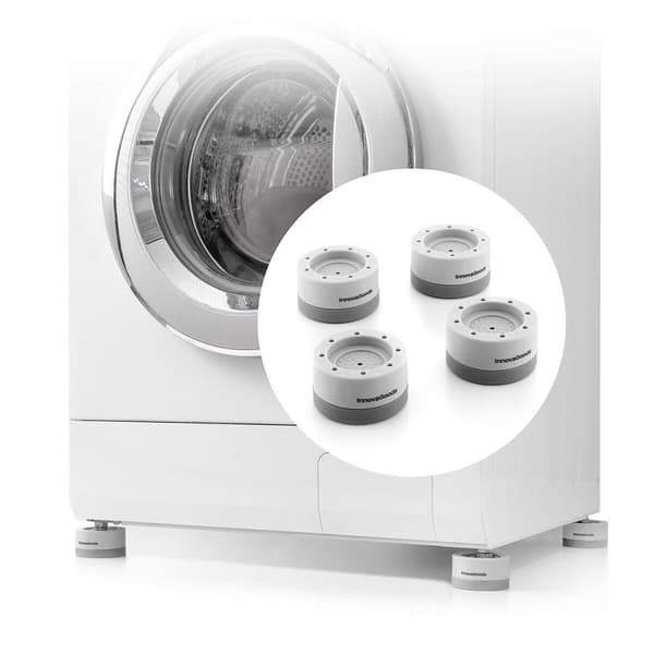 Set of Stackable antivibrende føttene Novib InnovaGoods 4 enheter
