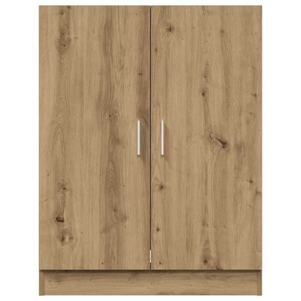vidaXL Tvättmaskinsskåp artisan ek 70,5x71,5x91,5 cm
