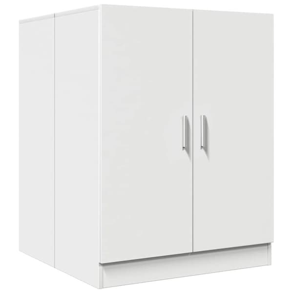 Tvättmaskinsskåp vit 71x71,5x91,5 cm