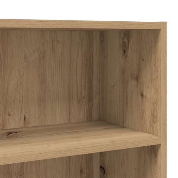 vidaXL Tvättmaskinsskåp artisan ek 64x24x190 cm