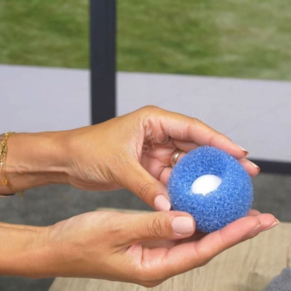 Ekologiska Tvättbollar - WASHBALL - Förpackning med 4 - Minskar Tvättmedel - Tar bort Ludd - Hållbar