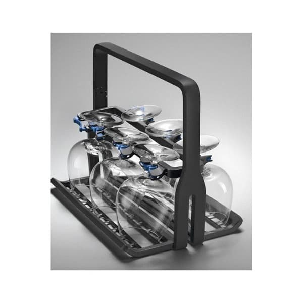 Glasunderlägg - Electrolux - Mörkgrå - Kapacitet 8 glas - Fällbar - Universell
