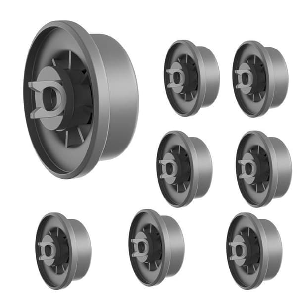 Diskar till diskmaskin - Bosch - Siemens - Paket om 8 - 36mm - Undervagn