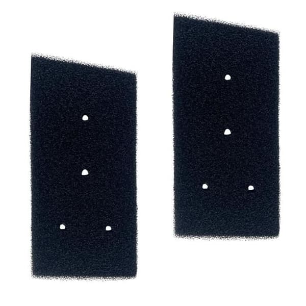 Filter - Whirlpool - 481010716911 - Pack of 2 - Compatible with Tumble Dryer - Black