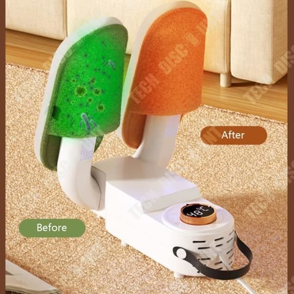 TD® Skotork för hemmet Intelligent hushållstimer konstant temperaturdeodorisering och UV-sterilisering